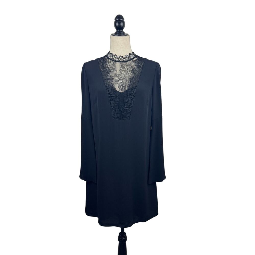 Kobi Halperin Bell-Sleeve Silk Shift Dress